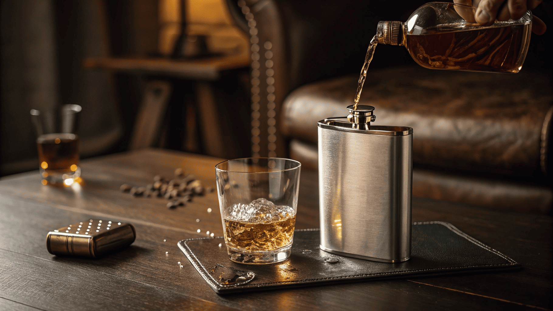 How long can liquor last in a flask, and what liners prevent flavor ...